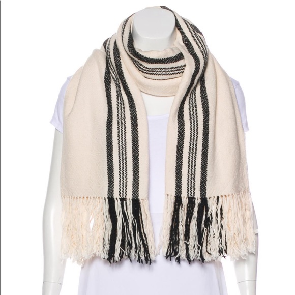 Apiece Apart Accessories - Apiece Apart Cotton fringe Scarf Shawl